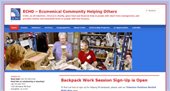 Desktop Screenshot of echo-inc.org